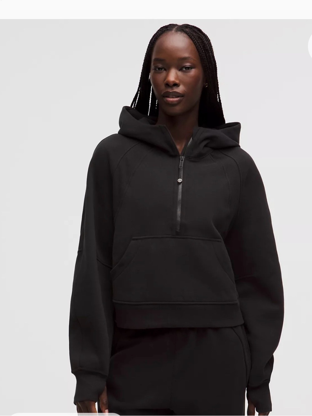 Lululemon scuba oversized half zip hoodie